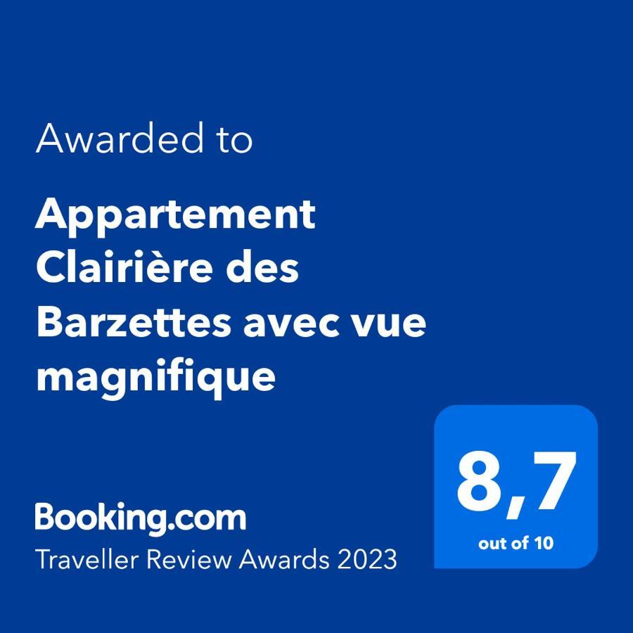 Appartement Clairiere Des Barzettes Avec Vue Magnifique Crans-Montana Ngoại thất bức ảnh