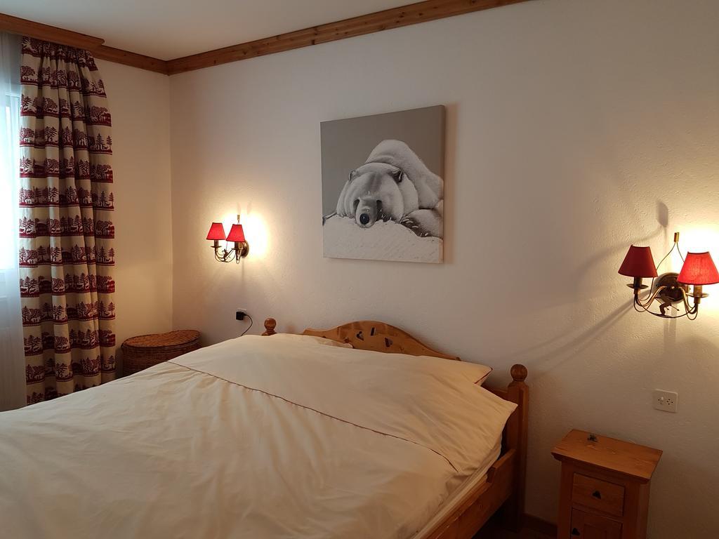 Appartement Clairiere Des Barzettes Avec Vue Magnifique Crans-Montana Ngoại thất bức ảnh