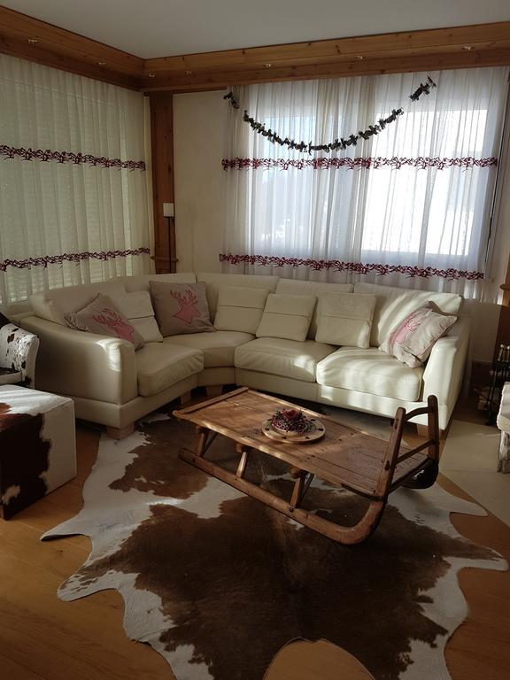 Appartement Clairiere Des Barzettes Avec Vue Magnifique Crans-Montana Ngoại thất bức ảnh